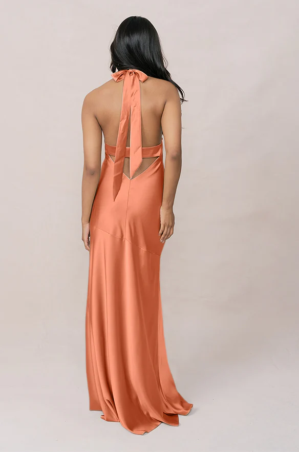 Athena Satin Dress | Made To Order - Image 94