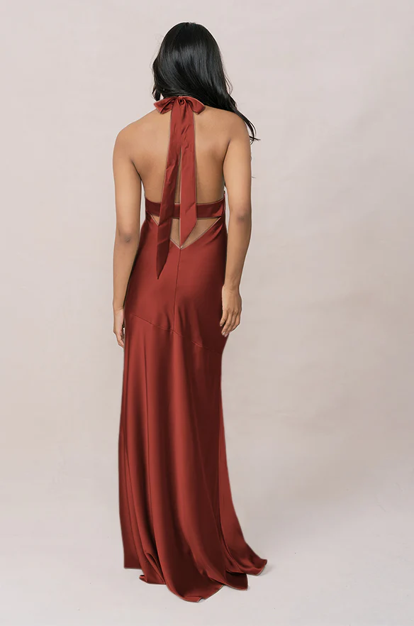 Athena Satin Dress | Made To Order - Image 98