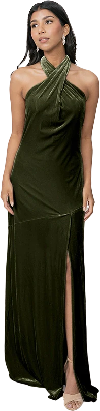 Athena Velvet Dress | Made To Order - Image 22
