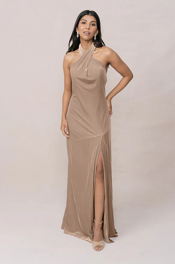 Athena Velvet Dress | Made To Order - Image 37