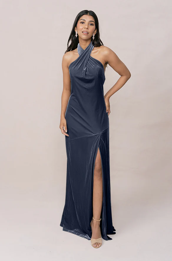 Athena Velvet Dress | Made To Order - Image 56
