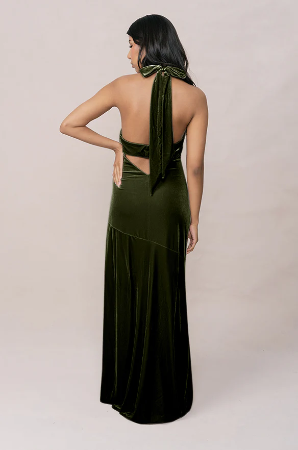 Athena Velvet Dress | Made To Order - Image 65