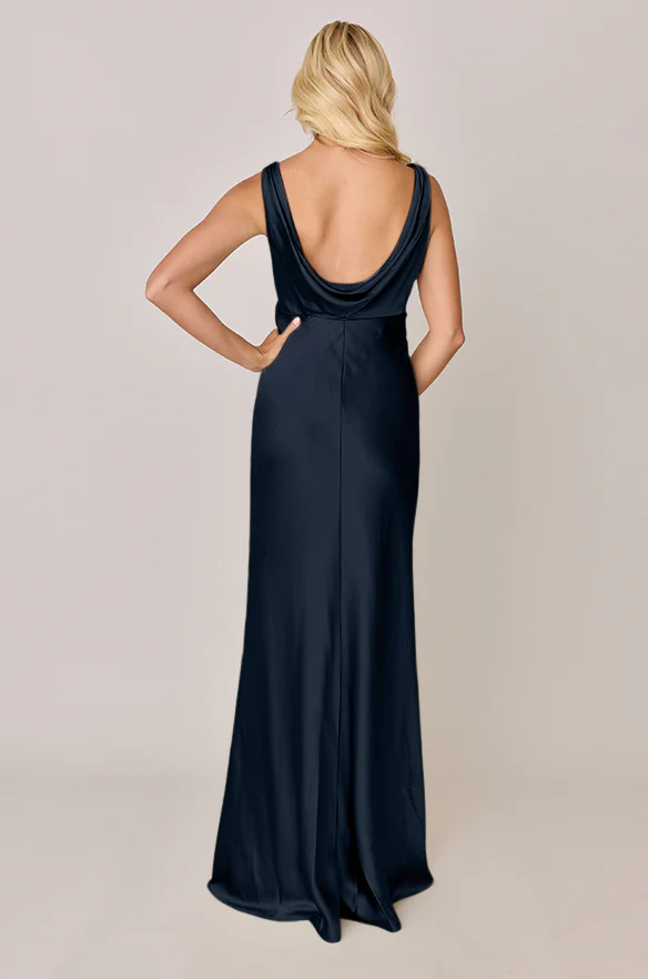 Audrey Satin Dress | Made To Order - Image 108