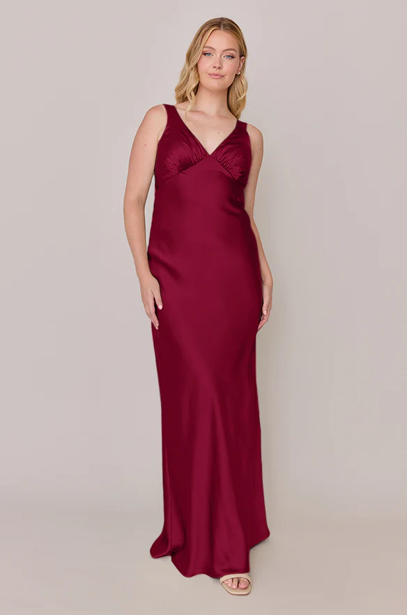 Audrey Satin Dress | Made To Order - Image 11