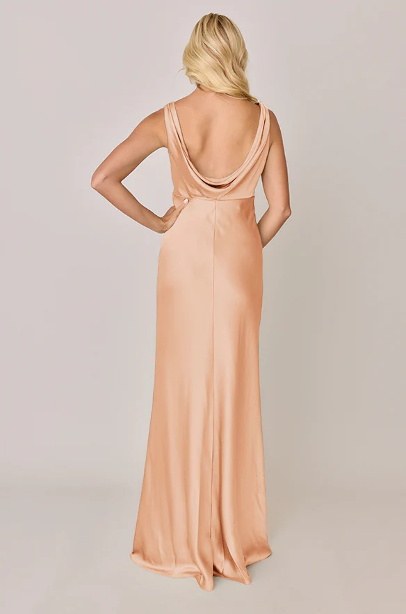 Audrey Satin Dress | Made To Order - Image 116