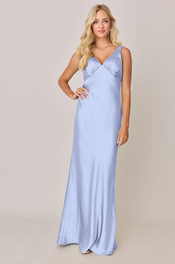 Audrey Satin Dress | Made To Order - Image 119