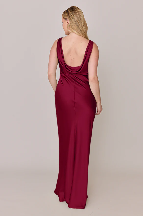 Audrey Satin Dress | Made To Order - Image 12