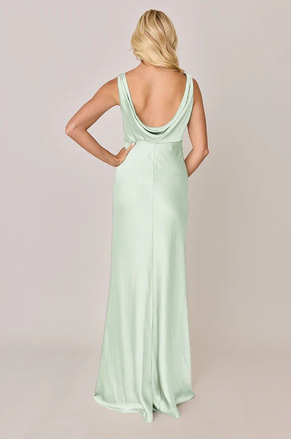 Audrey Satin Dress | Made To Order - Image 124