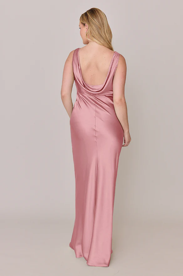 Audrey Satin Dress | Made To Order - Image 136