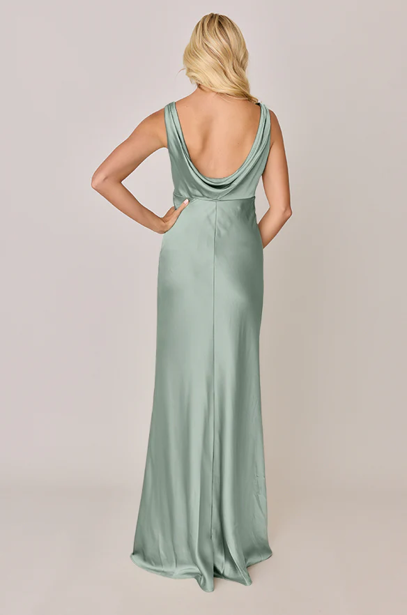 Audrey Satin Dress | Made To Order - Image 144