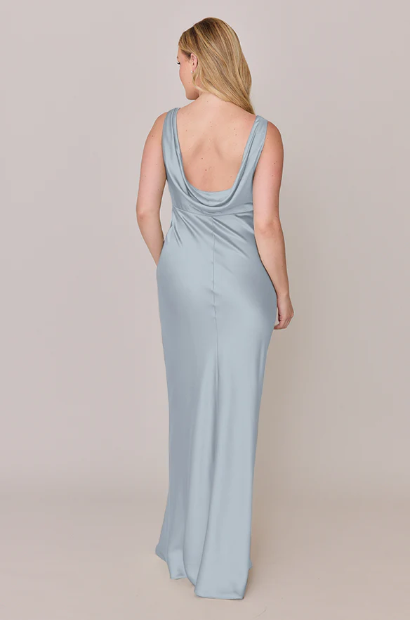 Audrey Satin Dress | Made To Order - Image 150