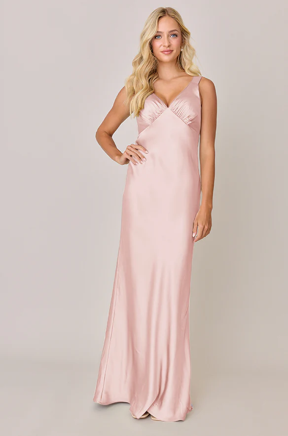 Audrey Satin Dress | Made To Order - Image 17