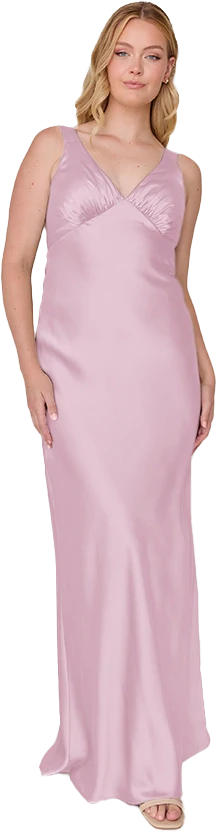 Audrey Satin Dress | Made To Order - Image 187