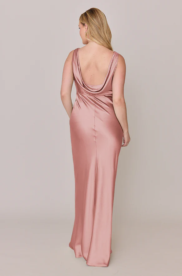 Audrey Satin Dress | Made To Order - Image 19