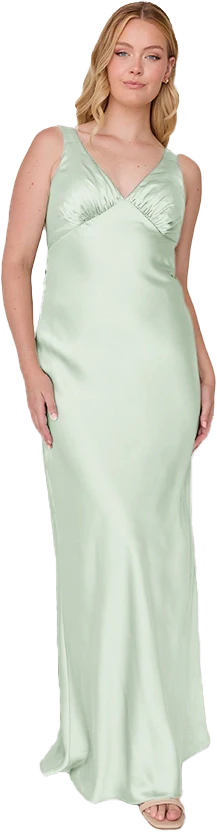 Audrey Satin Dress | Made To Order - Image 219