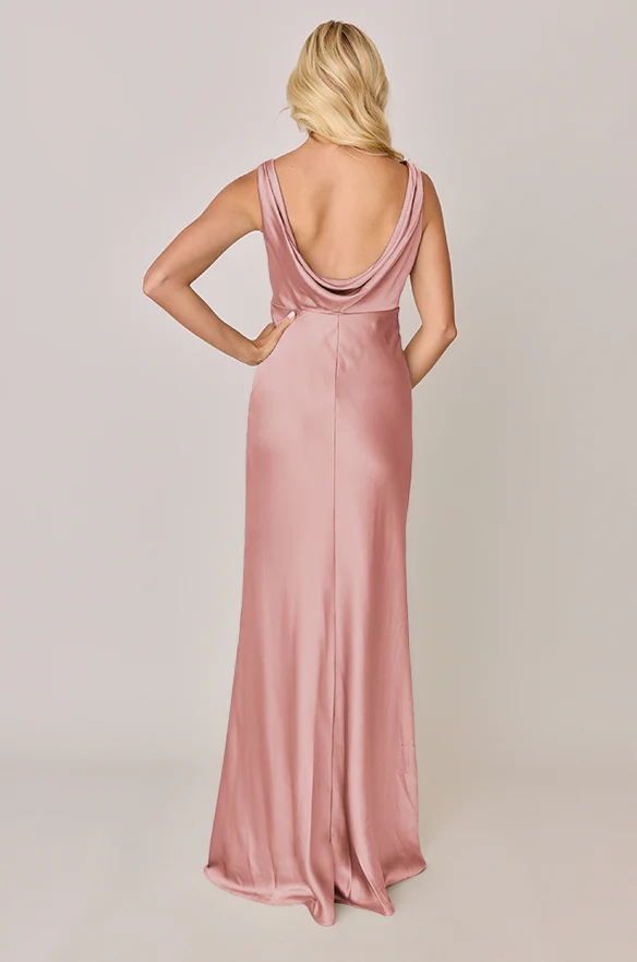 Audrey Satin Dress | Made To Order - Image 22
