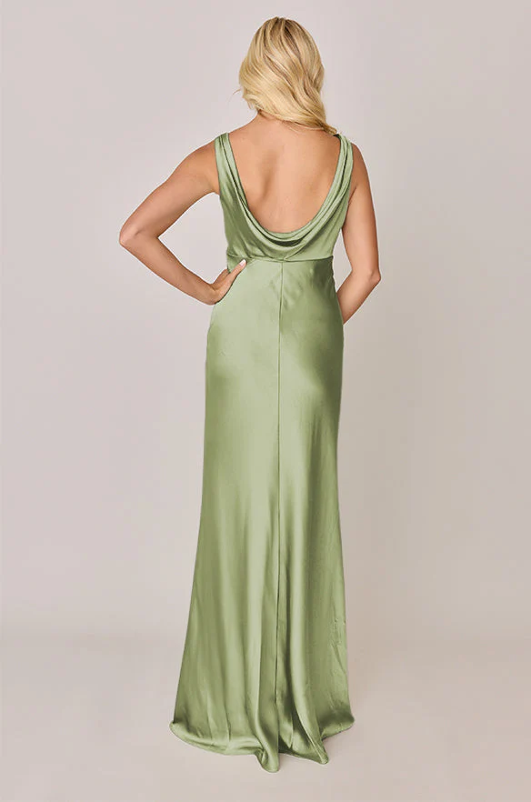 Audrey Satin Dress | Made To Order - Image 237