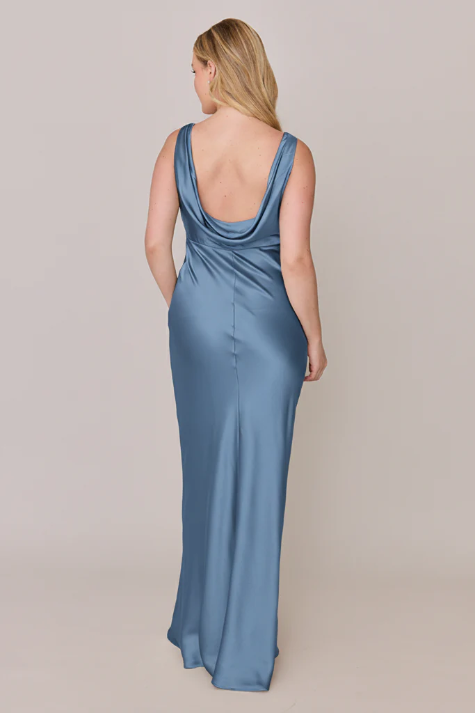 Audrey Satin Dress | Made To Order - Image 239