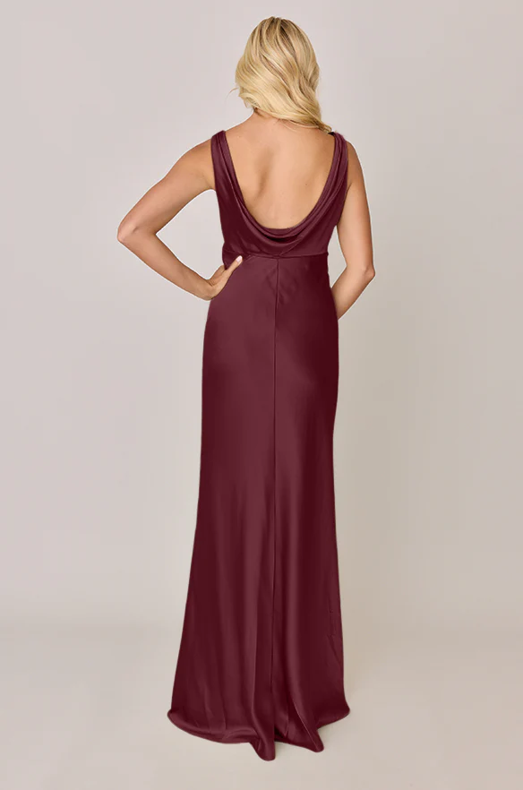 Audrey Satin Dress | Made To Order - Image 26