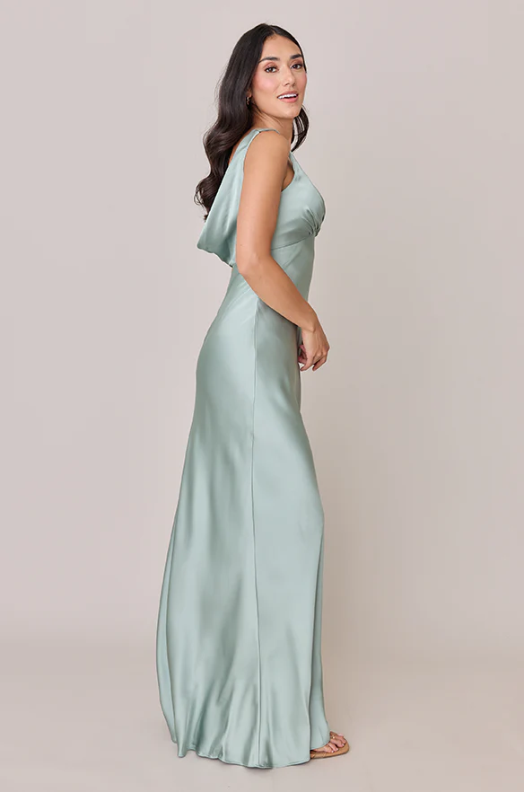 Audrey Satin Dress | Made To Order - Image 3