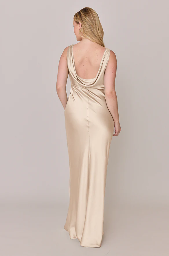 Audrey Satin Dress | Made To Order - Image 62
