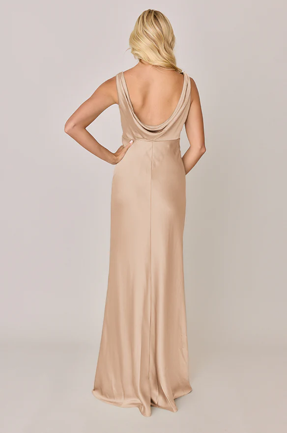 Audrey Satin Dress | Made To Order - Image 70