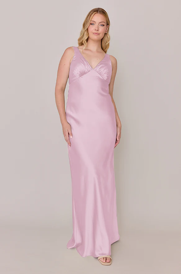 Audrey Satin Dress | Made To Order - Image 9