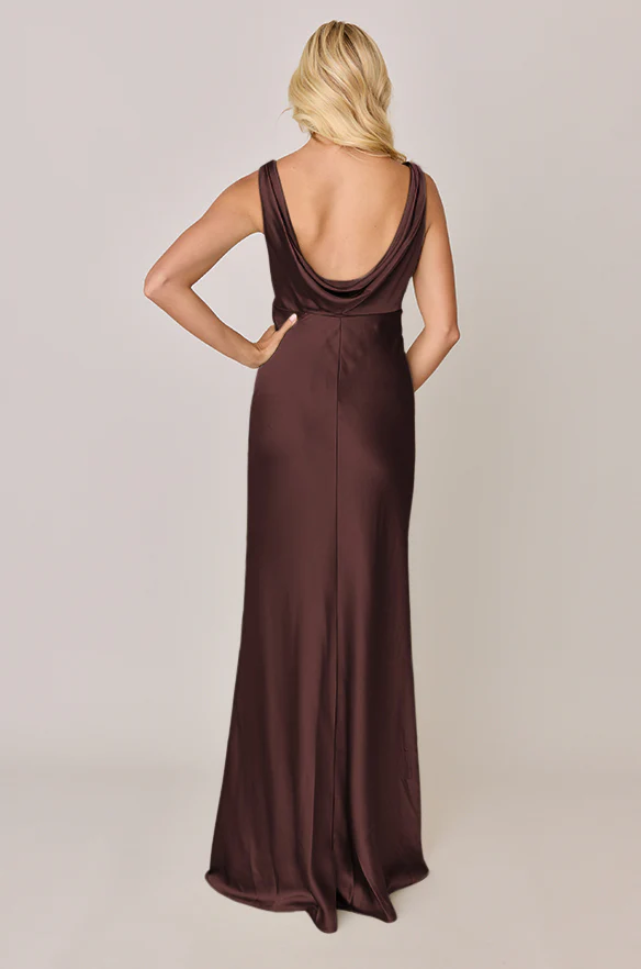 Audrey Satin Dress | Made To Order - Image 92