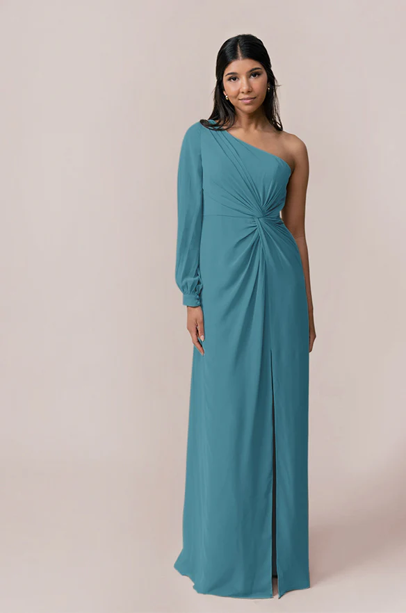 Aurora Chiffon Dress | Made To Order - Image 16