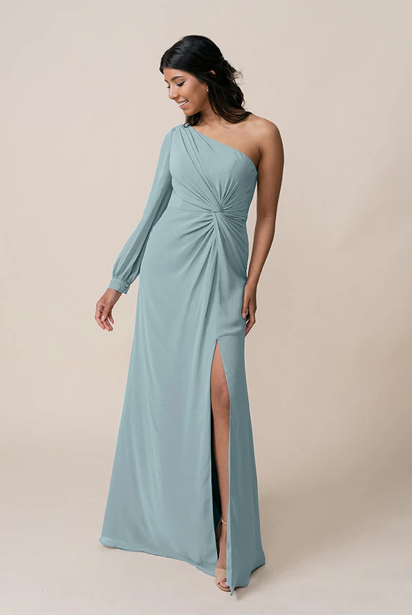 Aurora Chiffon Dress | Made To Order - Image 35