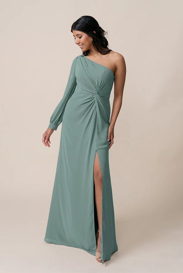 Aurora Chiffon Dress | Made To Order - Image 38
