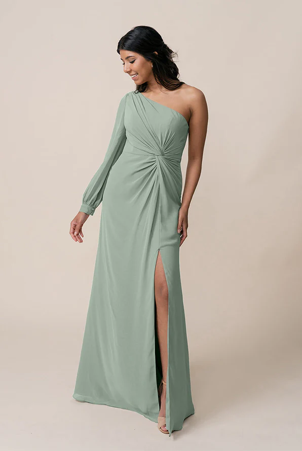 Aurora Chiffon Dress | Made To Order - Image 43