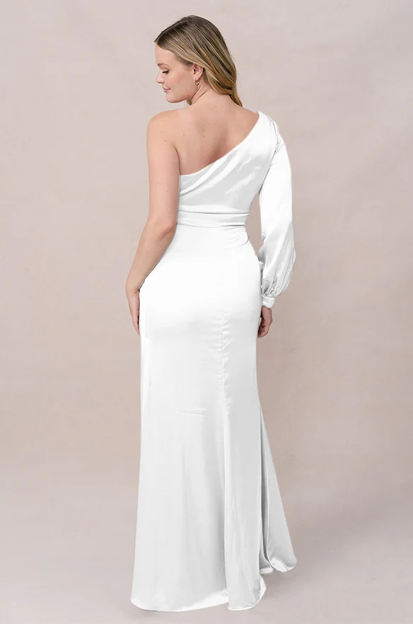 Aurora Satin Dress | Made To Order - Image 102