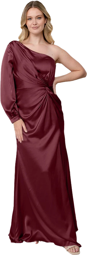Aurora Satin Dress | Made To Order - Image 108