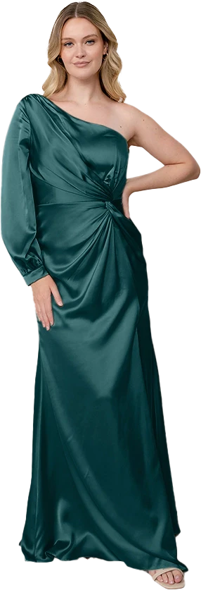 Aurora Satin Dress | Made To Order - Image 110