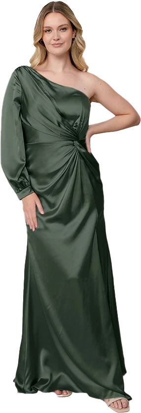Aurora Satin Dress | Made To Order - Image 112