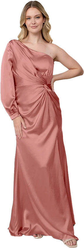 Aurora Satin Dress | Made To Order - Image 113