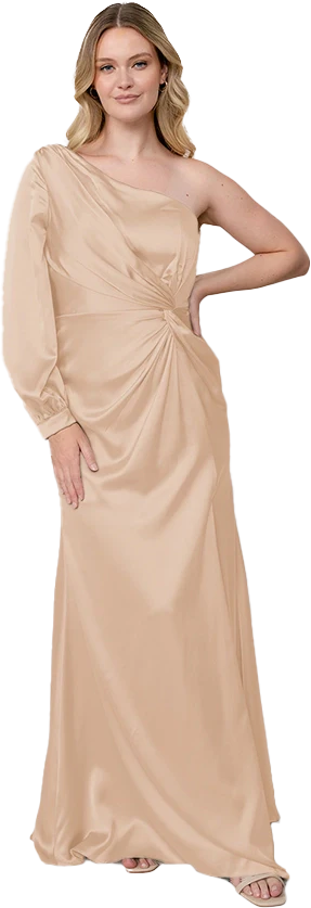Aurora Satin Dress | Made To Order - Image 122