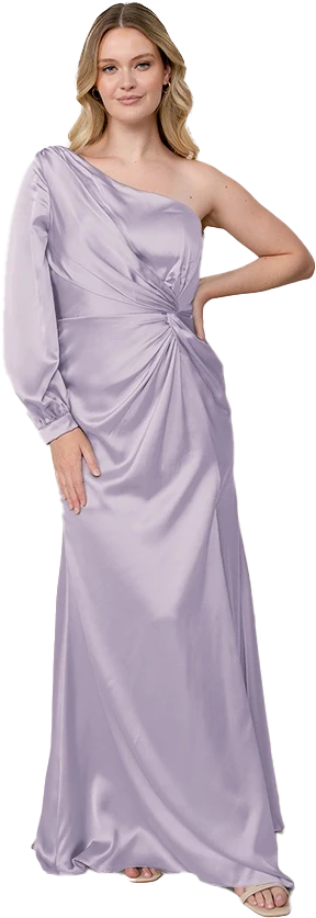 Aurora Satin Dress | Made To Order - Image 126