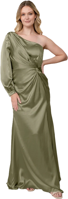Aurora Satin Dress | Made To Order - Image 131