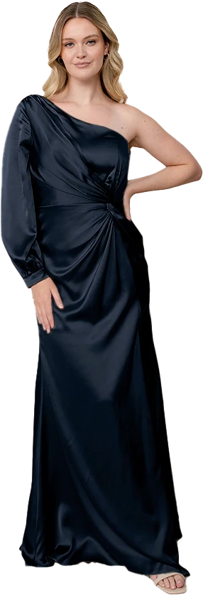 Aurora Satin Dress | Made To Order - Image 132