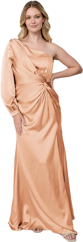Aurora Satin Dress | Made To Order - Image 133