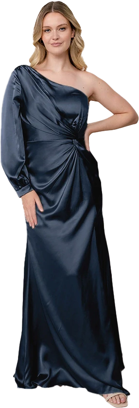 Aurora Satin Dress | Made To Order - Image 136
