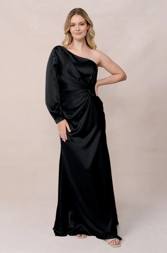 Aurora Satin Dress | Made To Order - Image 15