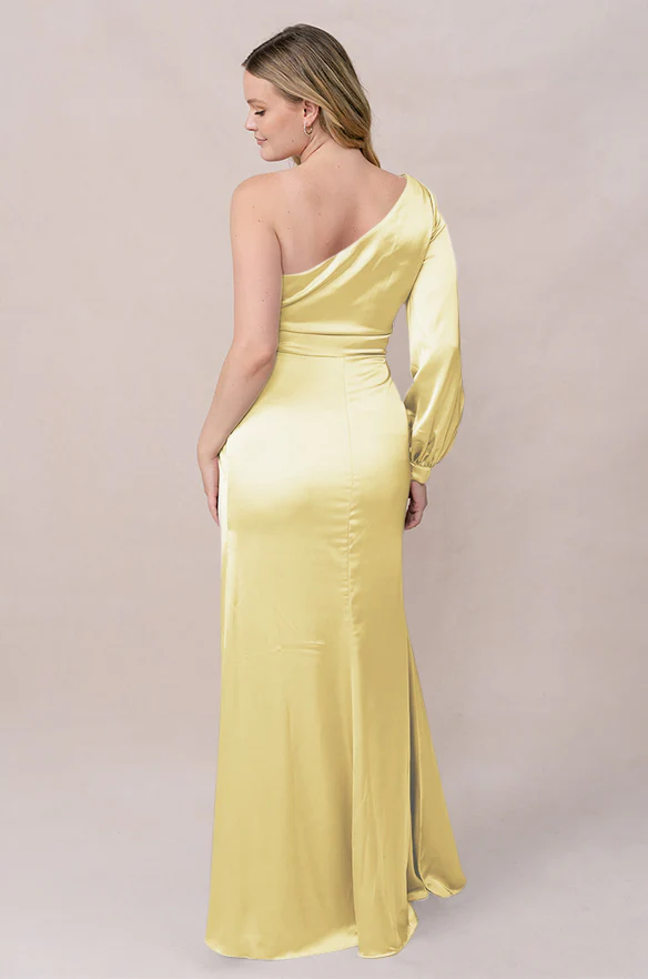 Aurora Satin Dress | Made To Order - Image 150