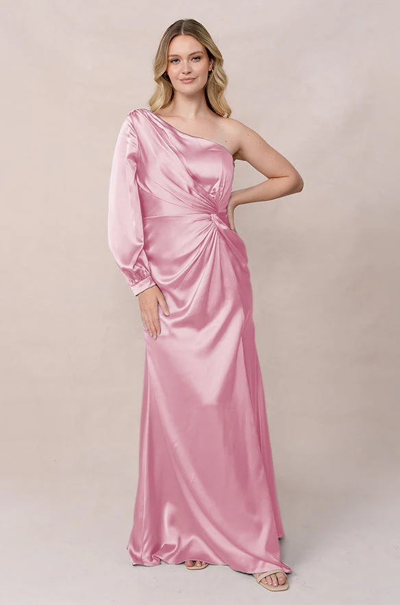 Aurora Satin Dress | Made To Order - Image 156