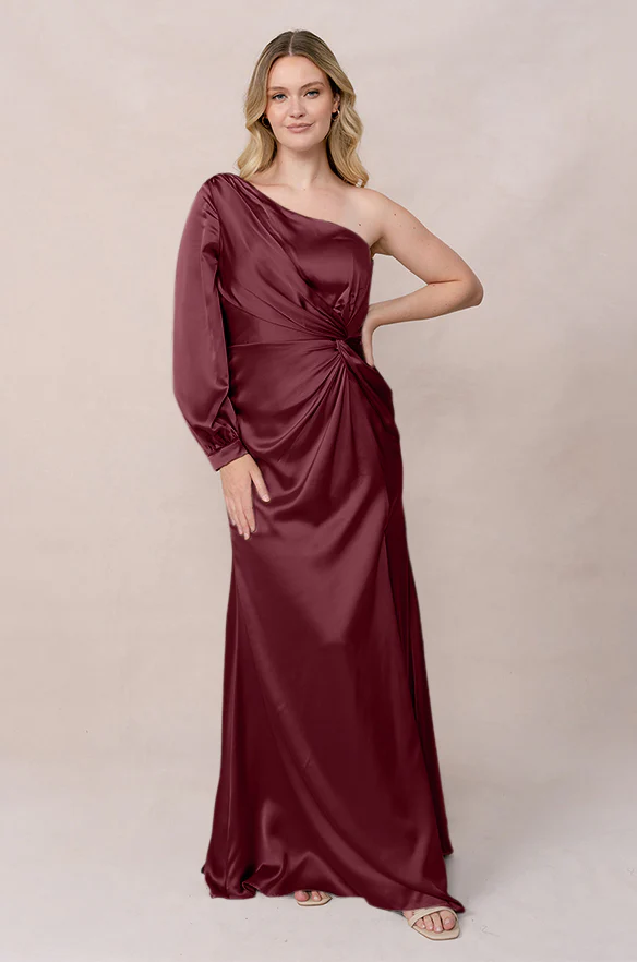 Aurora Satin Dress | Made To Order - Image 21