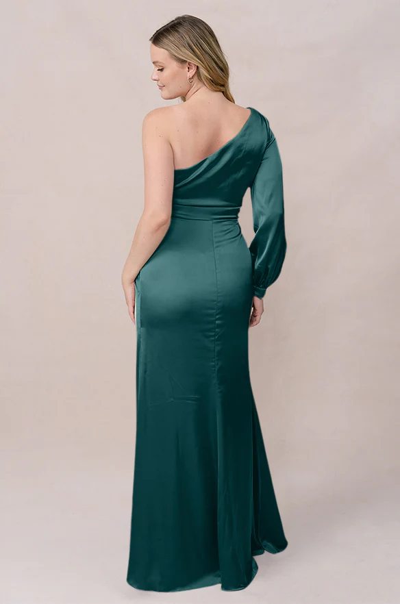 Aurora Satin Dress | Made To Order - Image 26