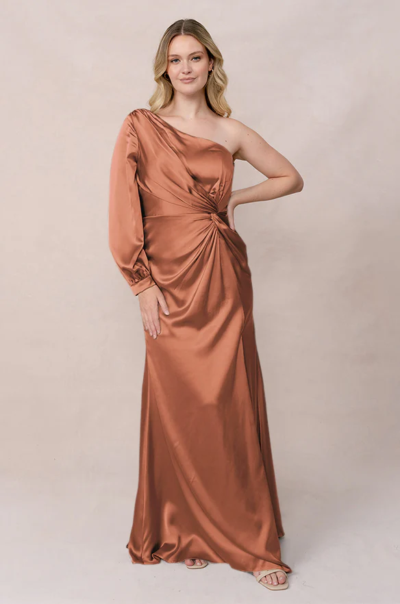 Aurora Satin Dress | Made To Order - Image 27
