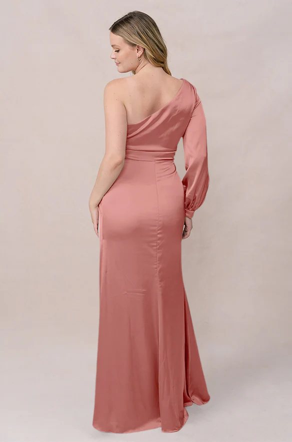 Aurora Satin Dress | Made To Order - Image 32